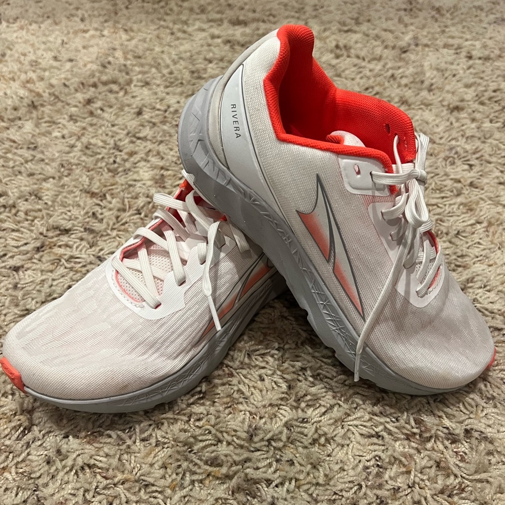 Altra running shoes. Worn less then 5 times. Great condition w/lots of wear left